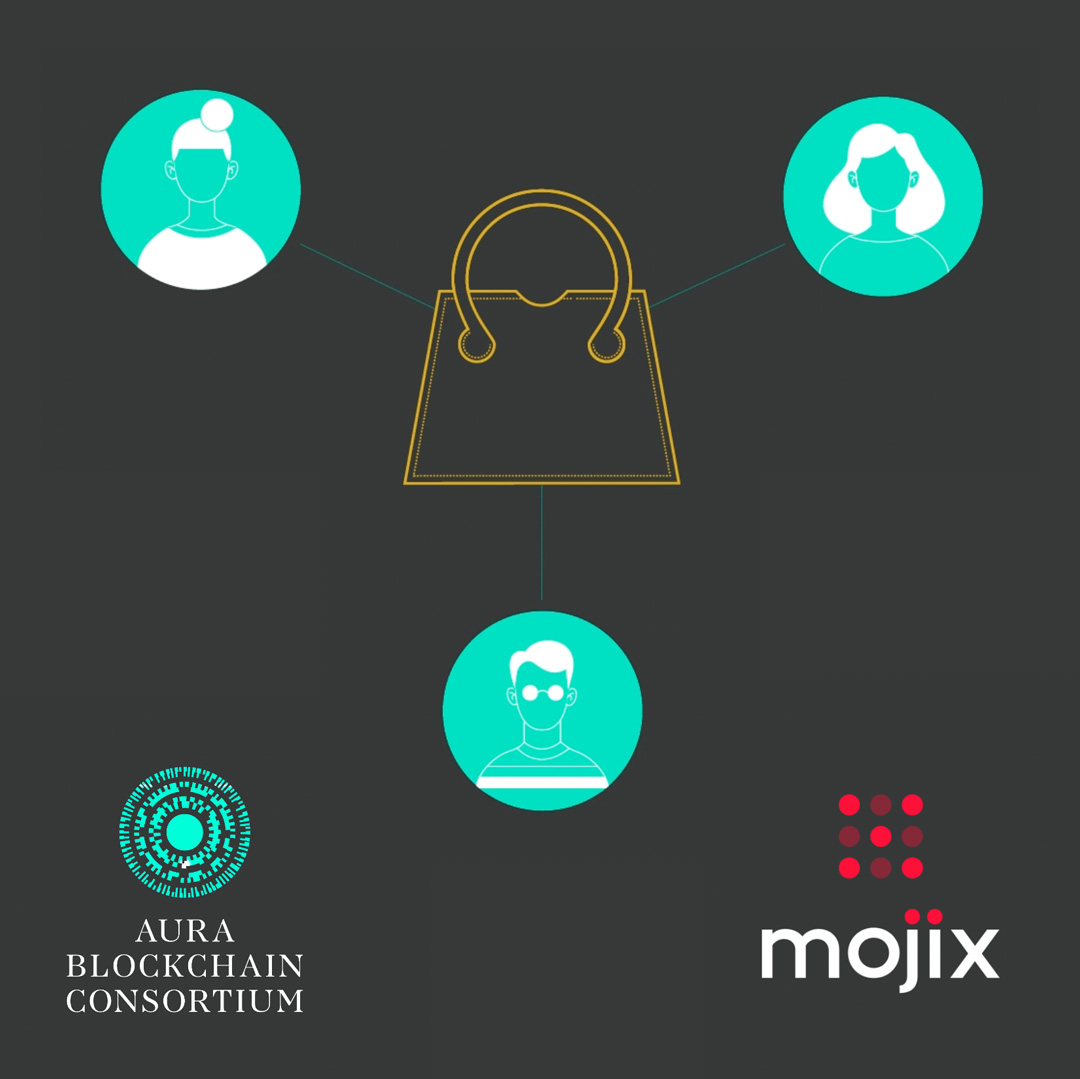Aura Blockchain Consortium and Mojix partner